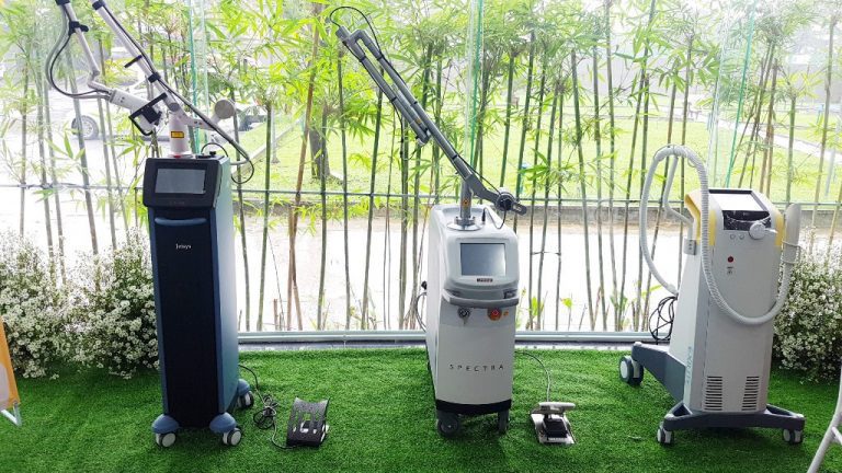 Ra mắt Đơn vị Thẩm mỹ Công nghệ cao tại Bệnh viện Trung ương Huế 25 may laser tại BV Hue