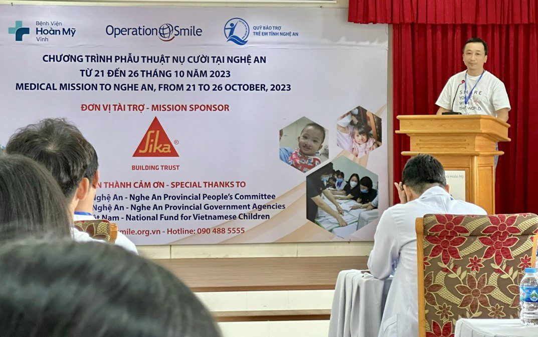150 trẻ khuyết tật được khám, phẫu thuật nhân đạo tại Nghệ An 3 Chương trình Operation Smile tại Vinh, Nghệ An