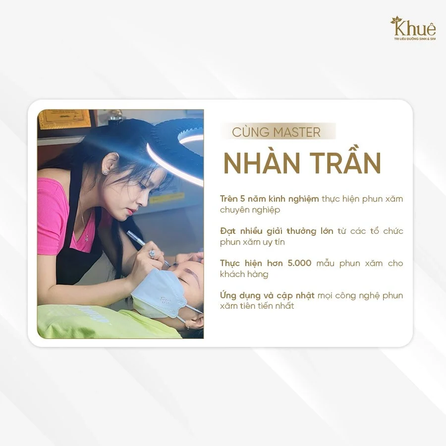 Phun xăm tại KHUÊ by Master Nhàn Trần