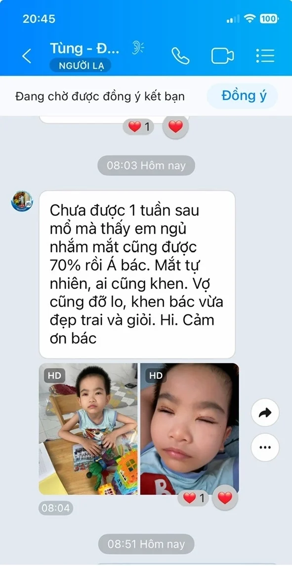 Gia đình bé & Dr Hậu
