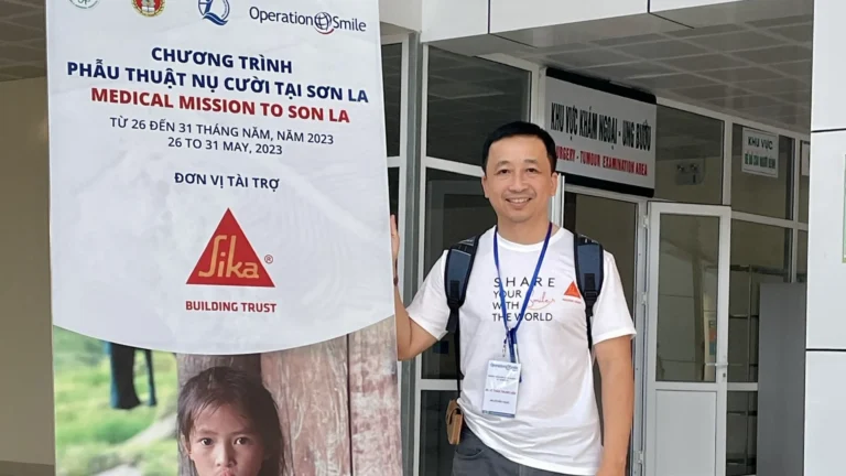 Chương trình Operation Smile -Phẫu thuật nụ cười tại Sơn La tháng 5/2023 5 Tiến sĩ Hậu phẫu thuật từ thiện tại tỉnh Sơn La tháng 5/2023