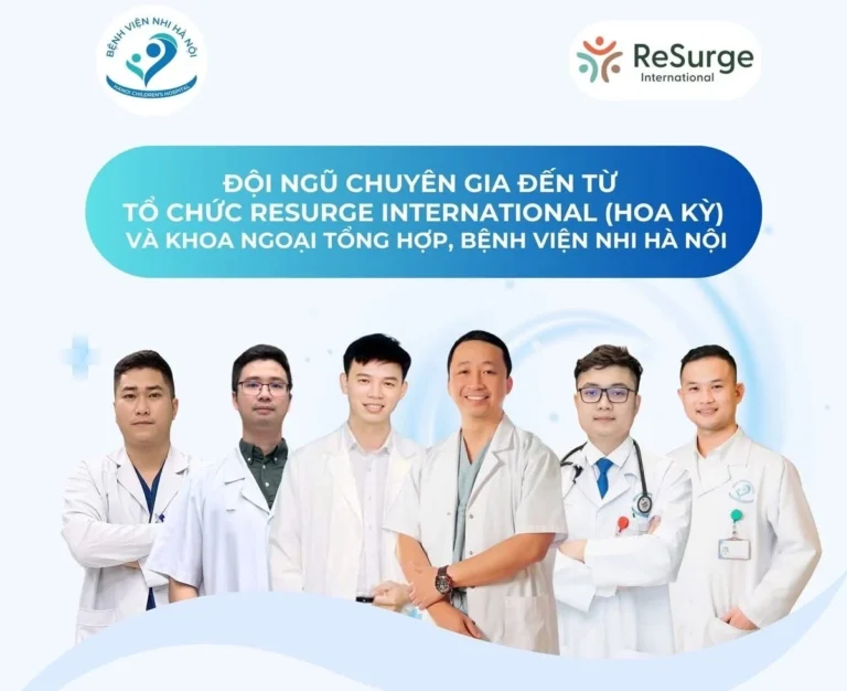 Hoạt động của Tiến sĩ Trung Hậu tại Hà Nội trong T10-2025 11 Tiến sĩ Hậu và Chương trình ReSurge tại Hà Nôi